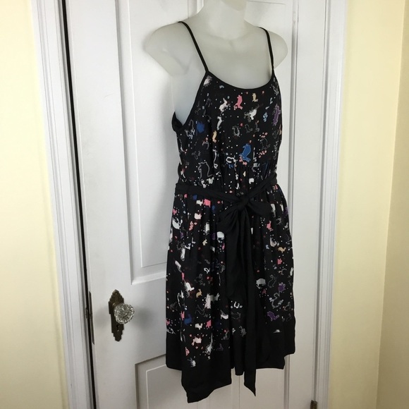 Erin Fetherston Mini Dress Spaghetti Strap Babydoll Y2K EUC - Picture 5 of 9